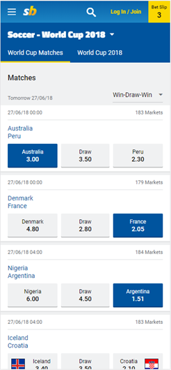 Sportsbet F1 Odds